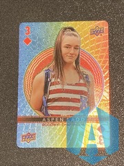2022 UD Goodwin Champions Playing Cards 3 DIAMOND Aspen Ladd - MMA